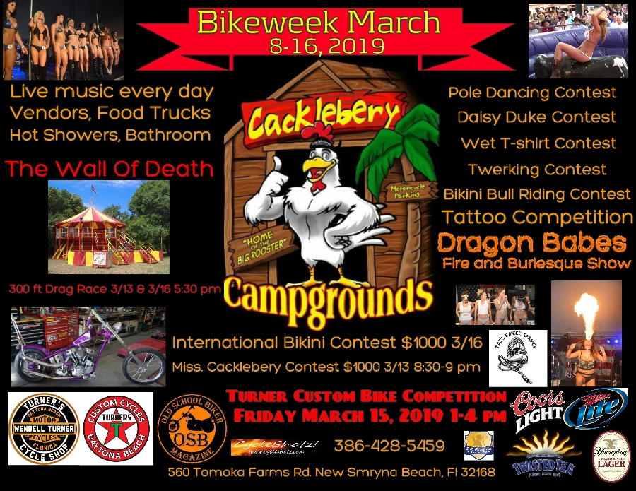 Bikeweek Cacklebery Campground Rv Park